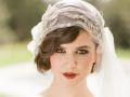 vintage bride hairstyle