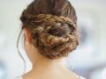 wedding braided hairstyle sunshine coast