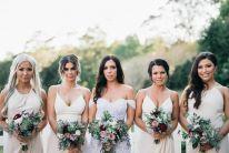 bridesmaids hair styles down and up